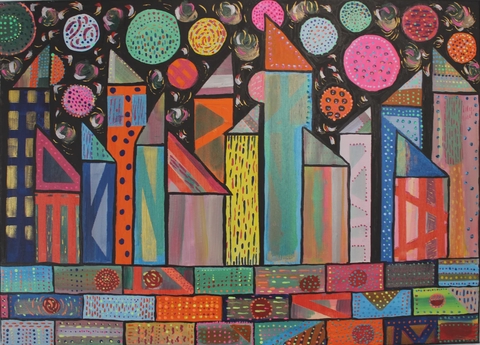 City in the Sky No. 2 by Nuala McEvoy