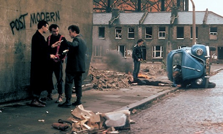 Still from the film Jubilee (Jarman 1978)