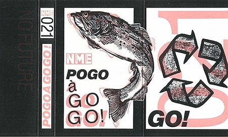 Figure 1: Pogo à Go Go Cassette Cover (New Musical Express, 1986).
