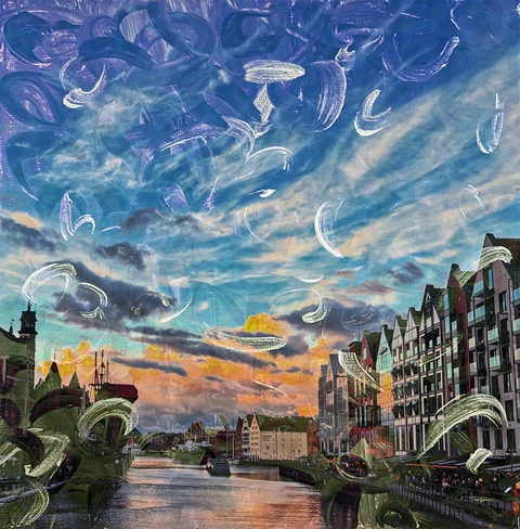 Urban Aura by Tetiana Yatsechko-Blazhenko