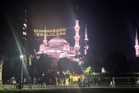 Figure 2: The Blue Mosque, Istanbul, September 2026.