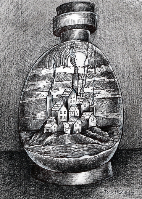 The Contained World No. 2 by David S. Morley